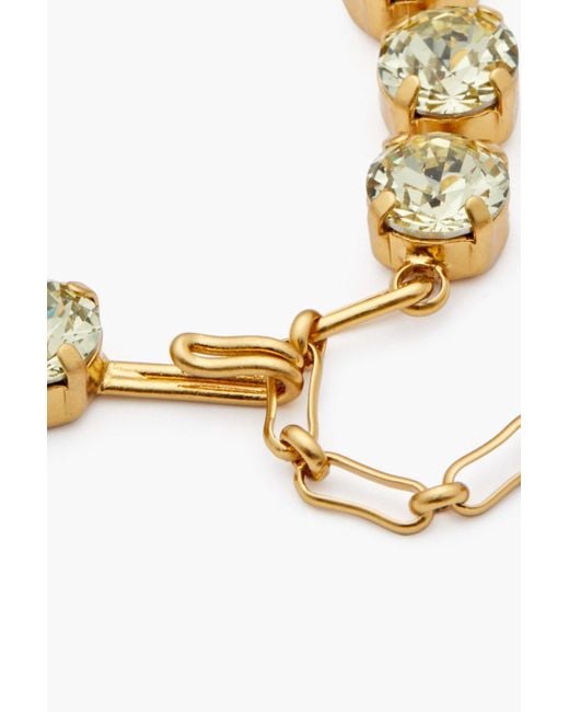Zimmermann Metallic Gold-tone Crystal Bracelet