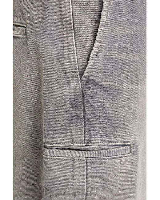 John Elliott Sendai karottenjeans aus ausgewaschenem denim in Gray für Herren