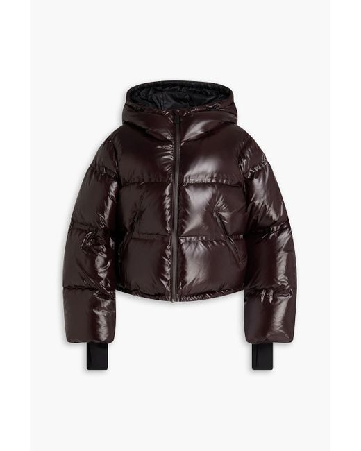 Aztech Mountain Black Minnie Quilted Down Ski Jacket