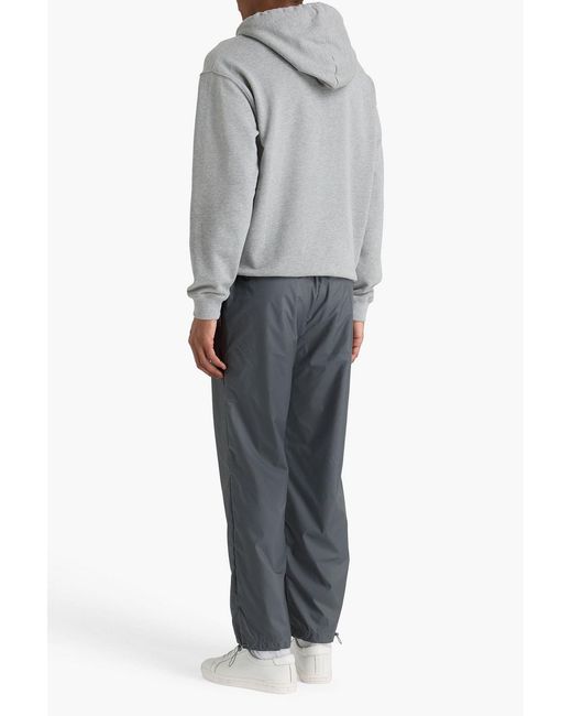 Thom Browne Gray Ripstop Track Pants for men