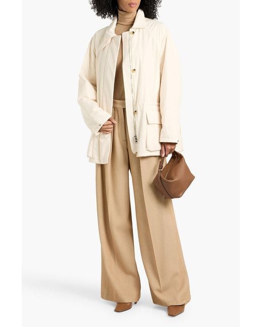 LE17SEPTEMBRE Natural Padded Shell Jacket