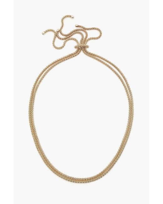Rosantica Metallic Gold-tone Necklace