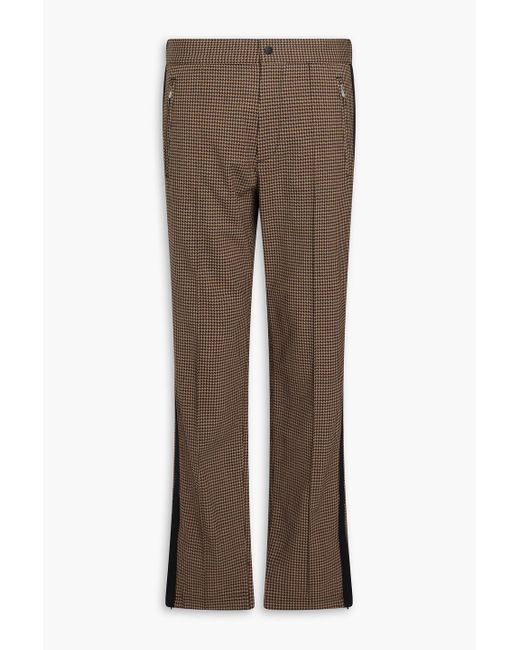 Rag & Bone Brown Zander Houndstooth Wool-blend Twill Pants for men