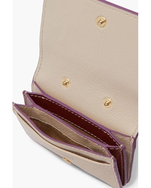 See By Chloé White Layers Mini Color-block Leather Shoulder Bag