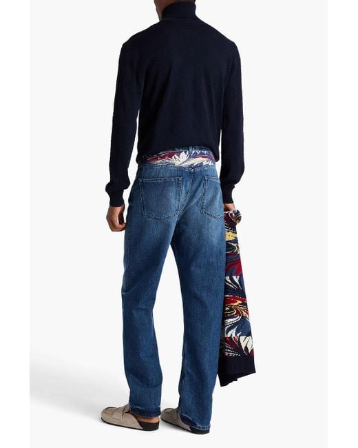 Missoni Blue Denim Jeans for men