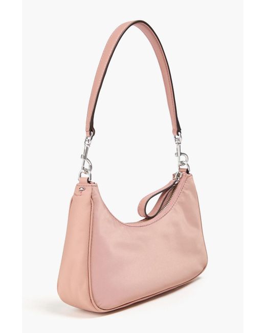 Tory Burch Pink Mercer Shell Shoulder Bag