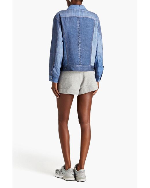 Rag & Bone Blue Denim-effect Twill Jacket
