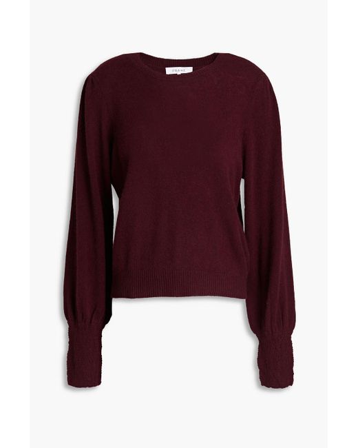 FRAME Red Cashmere Sweater