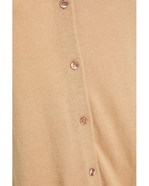 By Malene Birger Natural Tm Lyocell-blend Polo Shirt