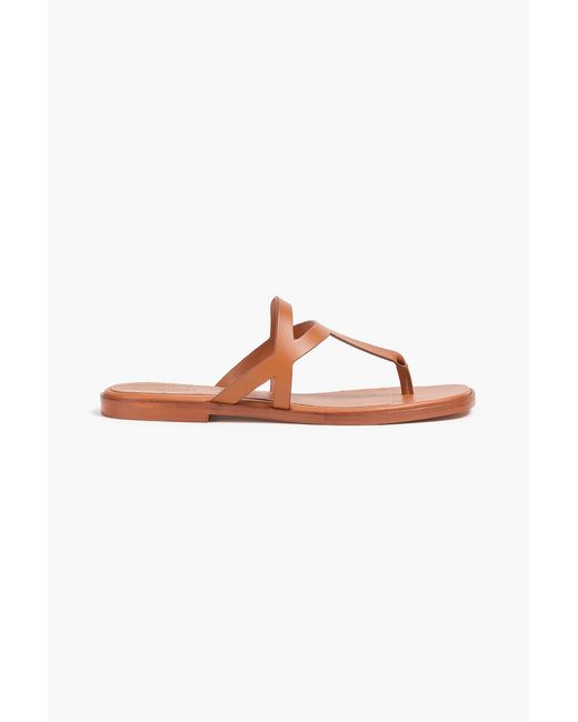 Zimmermann Brown Leather Sandals