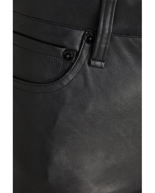 Rag & Bone Black Peyton Kick-Flare Pants