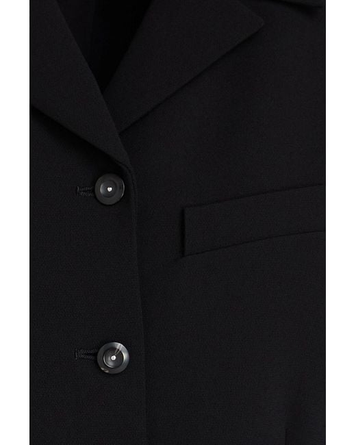 Theory Black Crepe Jacket