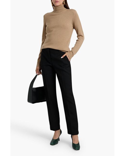 Theory Natural Cashmere Turtleneck Sweater