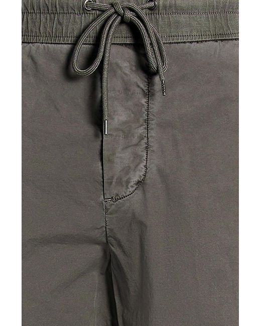James Perse Gray Stretch-Cotton Cargo Pants for men