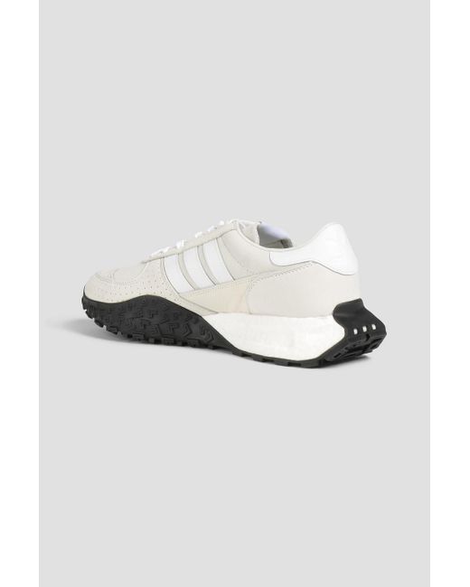 Adidas Originals Retropy sneakers aus perforiertem leder in White für Herren