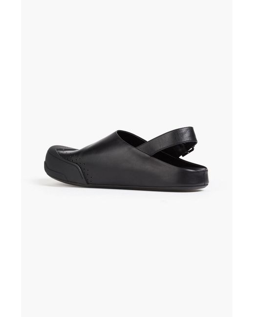 Marni Slingback-clogs aus leder in Black für Herren