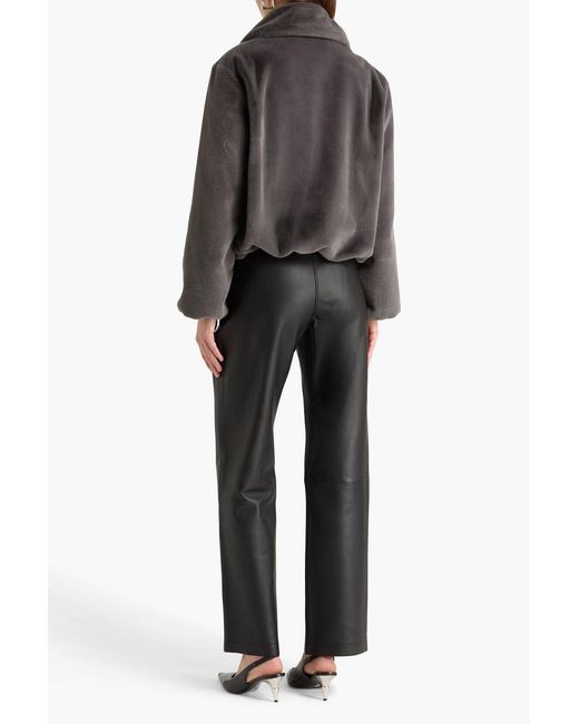 Theory Brown Plush Jacket