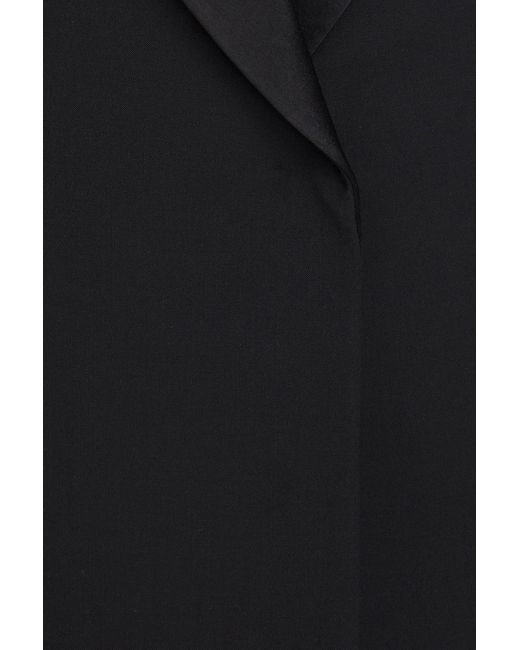 Peter Do Black Twill Blazer for men