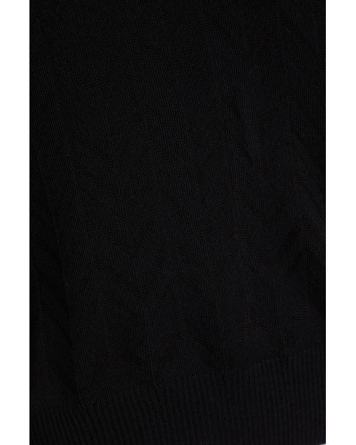 Missoni Black Wool-blend Sweater