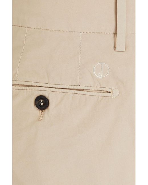 Dunhill Chinohose aus popeline aus einer baumwollmischung in Natural für Herren