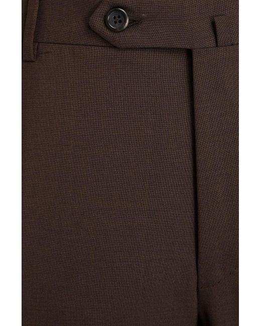 Canali Brown Wool Pants for men