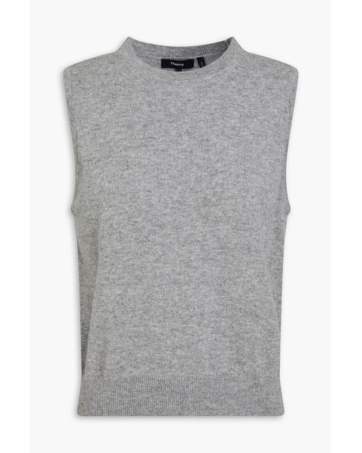 Theory Gray Cashmere Vest