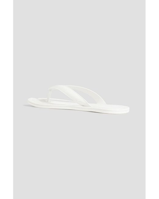 Maison Margiela White Tabi Split-toe Rubber Flip Flops