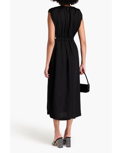 Sandro Black Maxi Dress