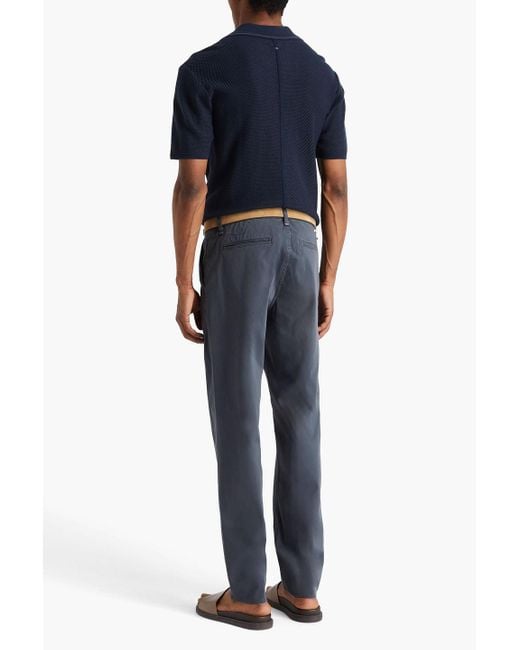 Rag & Bone Blue Standard Cotton-Blend Twill Chinos for men