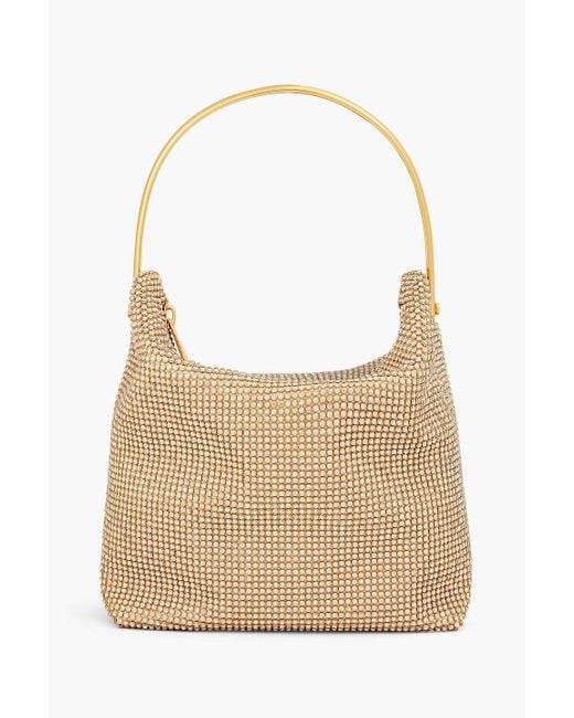 Jonathan Simkhai White Crystal-embellished Chainmail Tote