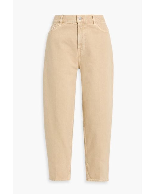 Totême  Natural High-Rise Tapered Jeans