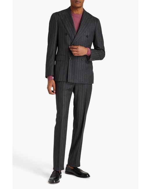 Canali double deals breasted suit