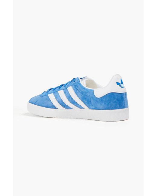 Adidas Originals Gazelle sneakers aus veloursleder in Blue für Herren