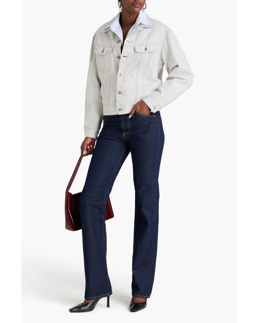 Maison Margiela White Denim Jacket