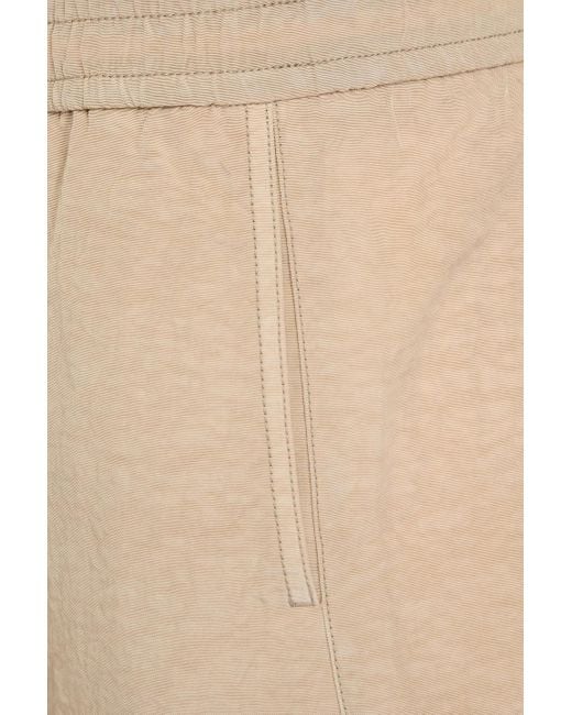 Jacquemus Natural Hammered-Canvas Pants for men