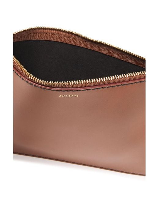 Joseph Brown Leather Pouch