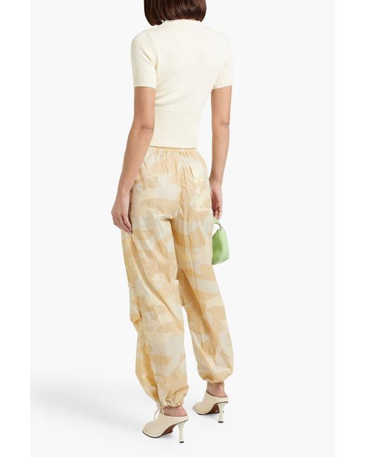 Rag & Bone Natural Becky Camouflage-print Shell Cargo Pants