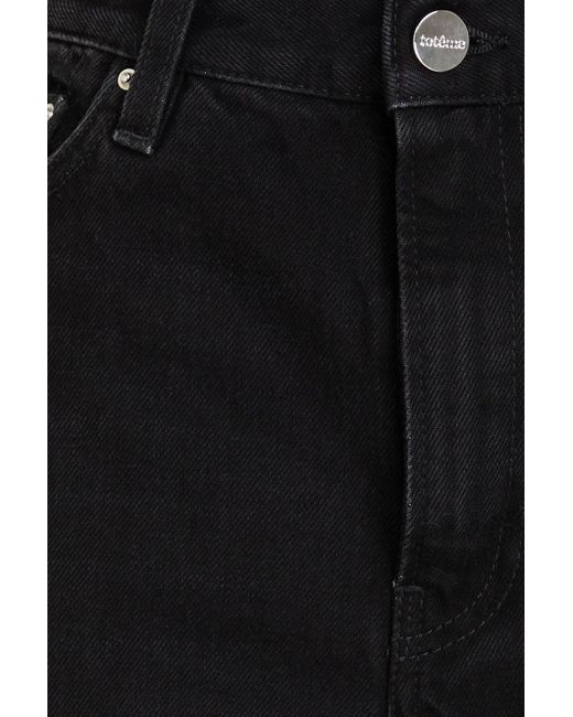 Totême  Black High-rise Bootcut Jeans