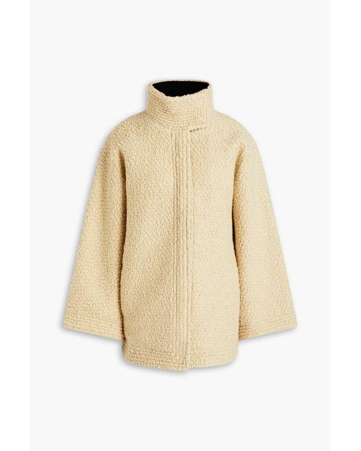 Tory Burch Natural Bouclé-wool Jacket