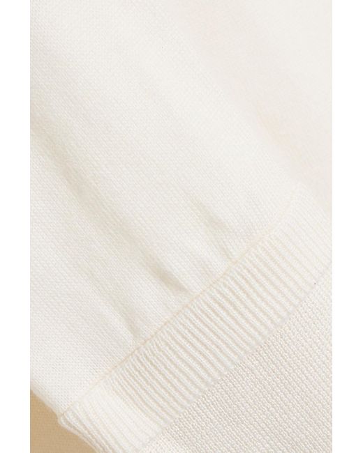 Totême White Wool Sweater