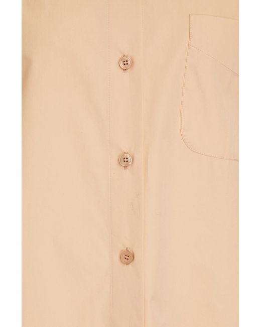 Ferragamo Natural Cotton-poplin Shirt