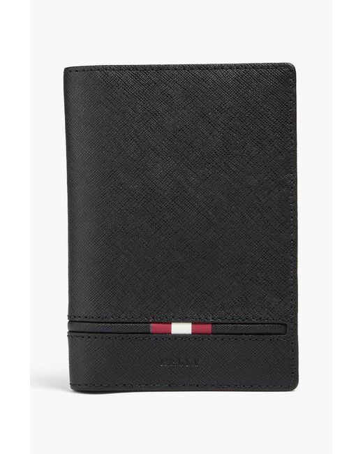 Bally Black Textured-Leather Wallet for men