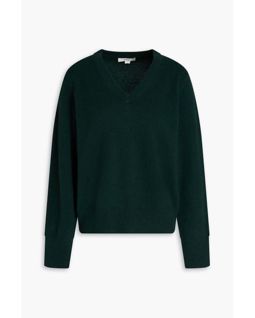 Vince Women's Green Cashmere Sweater