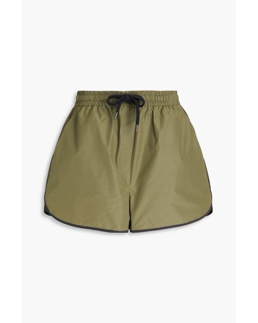 Brunello Cucinelli Green Shell Shorts