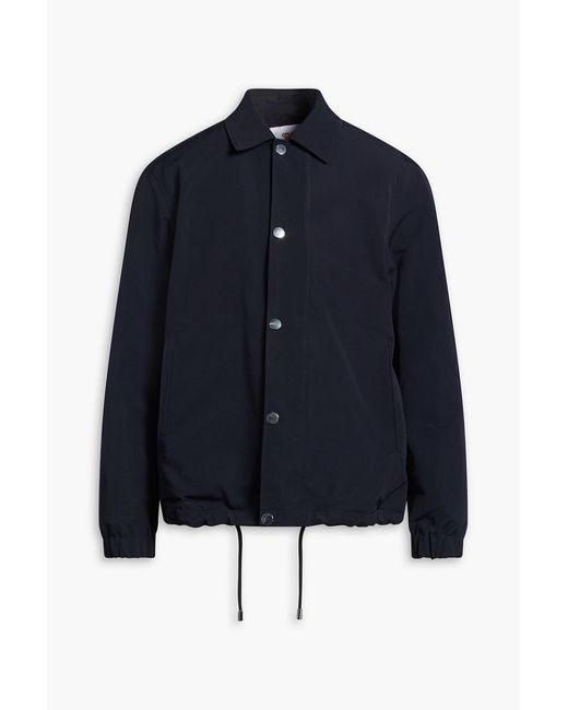 Orlebar Brown Blue Cotton-Blend Shell Jacket for men