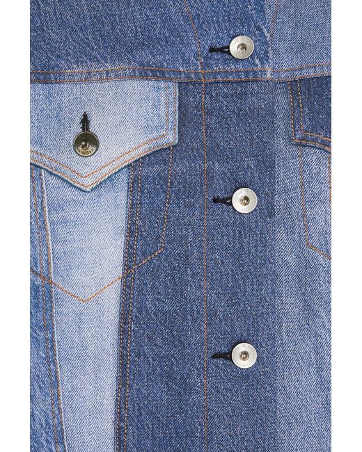 Rag & Bone Blue Denim-effect Twill Jacket