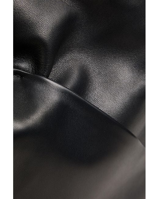 Aesther Ekme Black Ora Leather Shoulder Bag