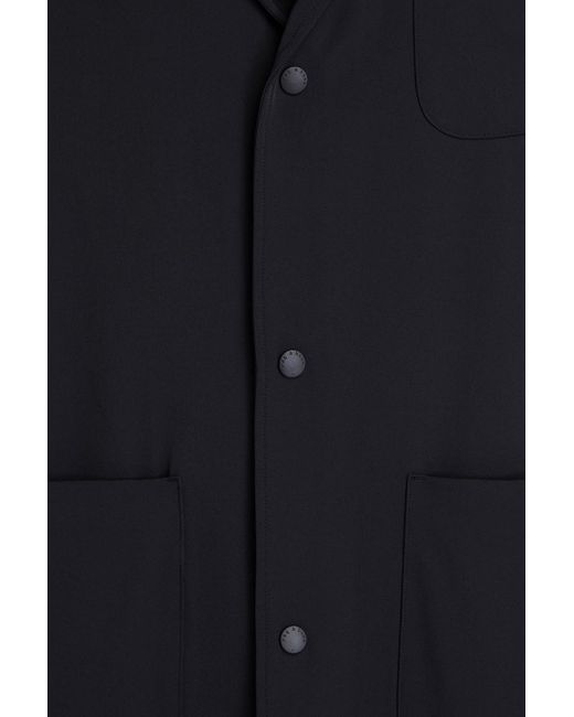 Rag & Bone Black Evan Stretch-twill Coat for men