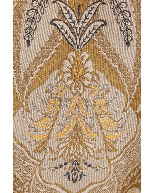 Etro Metallic Jacquard Dress