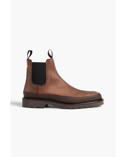 Paul Smith Brown Geyser Burnished-leather Chelsea Boots for men